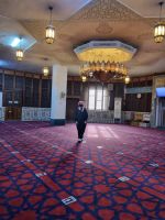 Amman - Blaue Moschee (König-Abdullah-Moschee) /Gebetshalle der Frauen