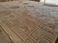 Berg Nebo - Mosaiken im Außengelände...