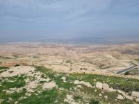 Berg Nebo mit Blick ins Jordantal 
