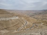 Wadi Mudschib mit Mujib-Talsperre