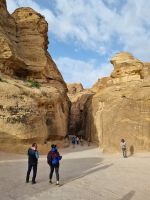 Petra - Eingang zum Siq (Schlucht)