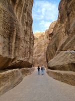 Petra - Spaziergang durch den Siq...