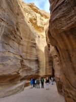 Petra - Spaziergang durch den Siq...