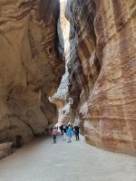 Petra - Spaziergang durch den Siq...