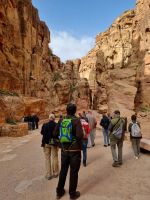 Petra - Spaziergang durch den Siq...
