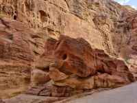 Petra - Spaziergang durch den Siq... (Felsformation)