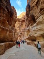 Petra - Spaziergang durch den Siq...
