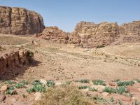 Petra - auf dem Weg zum Großen Tempel...
