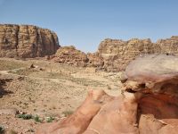 Petra - auf dem Weg zum Großen Tempel...