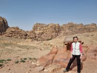 Petra - auf dem Weg zum Großen Tempel...