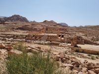 Petra - Blick zum Großen Tempel 