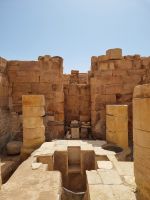 Petra - Byzantinische Kirche (Taufbecken)