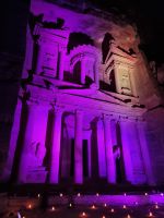 Petra bei Nacht... (Schatzhaus)