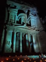 Petra bei Nacht... (Schatzhaus)