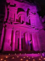 Petra bei Nacht... (Schatzhaus)