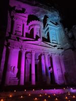 Petra bei Nacht... (Schatzhaus)