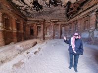 Petra - Bunter Saal in der Farasa-Schlucht