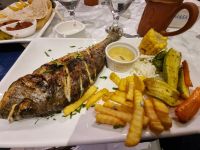 Aqaba - Abendessen im Restaurant 