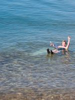 Baden im Toten Meer