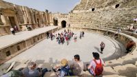 Rundreise Jordanien - antikes römisches Theater in Jerash