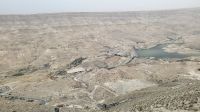Rundreise Jordanien - Stausee im Wadi Mujib