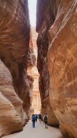 Rundreise Jordanien - Canyon in der Felsenstadt Petra