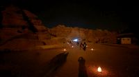Rundreise Jordanien - Petra by night