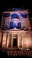 Rundreise Jordanien - Petra by night