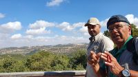 Jordanien, Ranger und Reiseleiter Hussein im Naturreservat Ajloun
