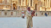 Jordanien, Jerash, im Südtheater