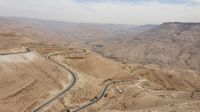 Jordanien, Königsstrasse durch das Wadi al-Mujib