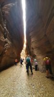 Jordanien, Wadi Numeira, wandern durchs Wasser
