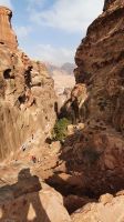 Jordanien, Petra, Aufstieg zum Hohen Opferplatz