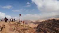 Jordanien, Petra, Plateau vorm Hohen Opferplatz