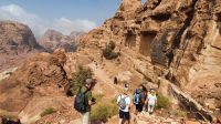 Jordanien, Petra, Wadi fARASA
