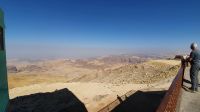 Jordanien, Blick zurück auf Petra