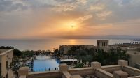 Jordanien, Sonnenuntergang am Toten Meer