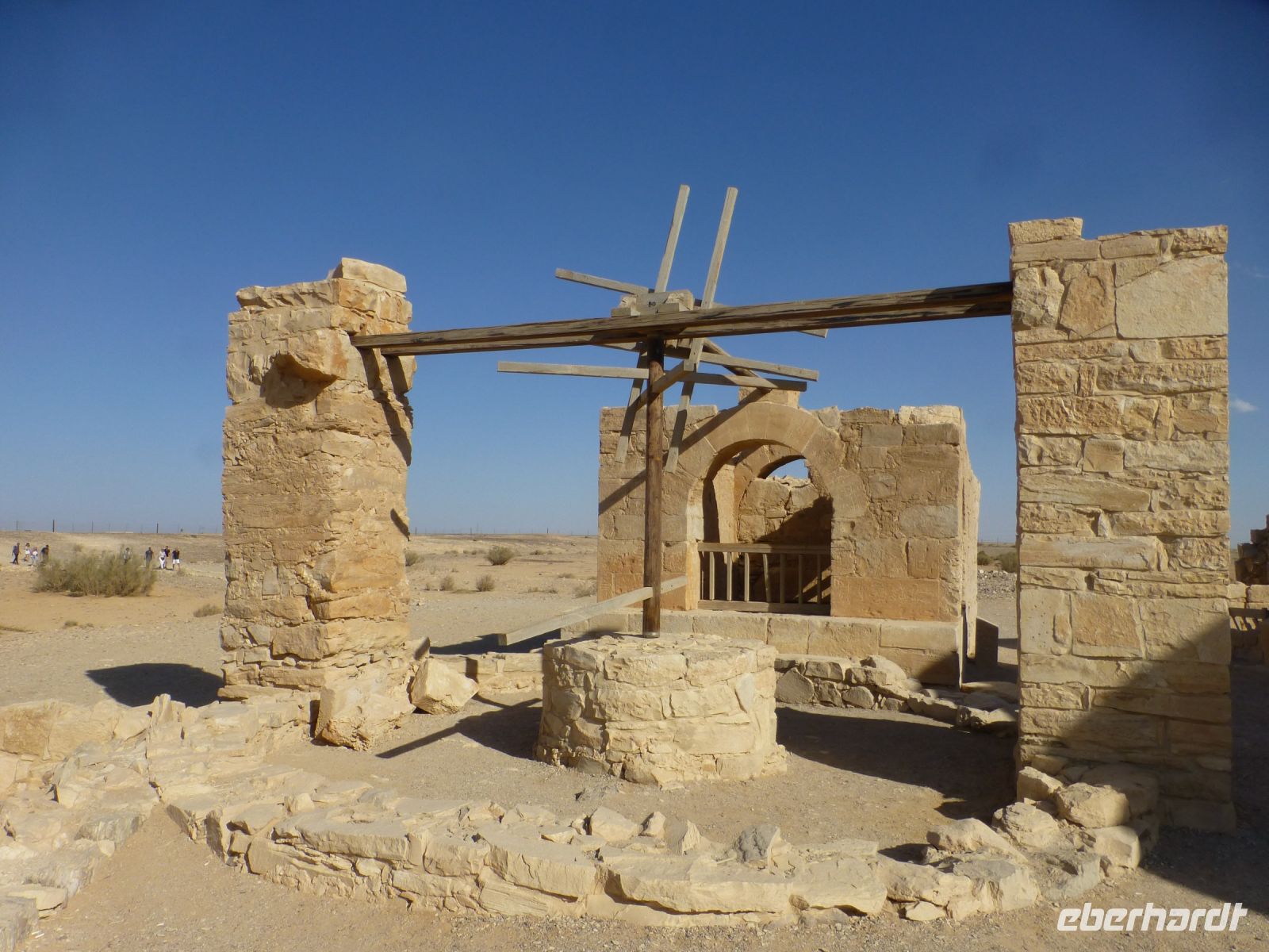 Der Brunnen lieferte das Wasser, das die Edelleute hier zum Baden benötigten. 