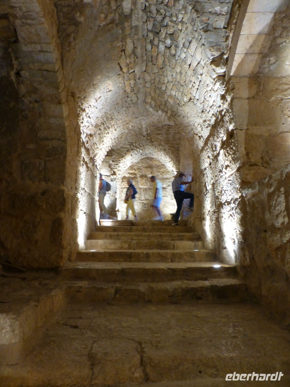 Es geht treppab und treppauf bis hoch auf den Söller.