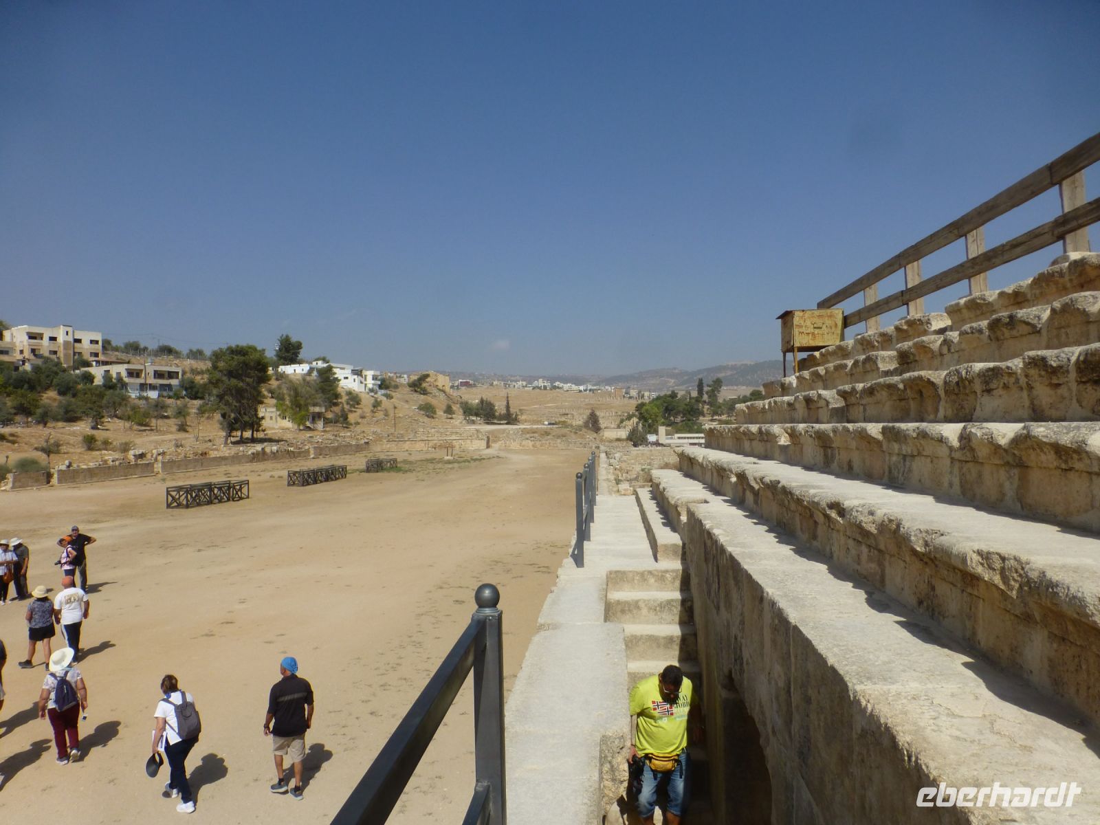 Klein? 265 m lang und 50 m breit, konnten 17.000 Zuschauer dem Rennen beiwohnen.