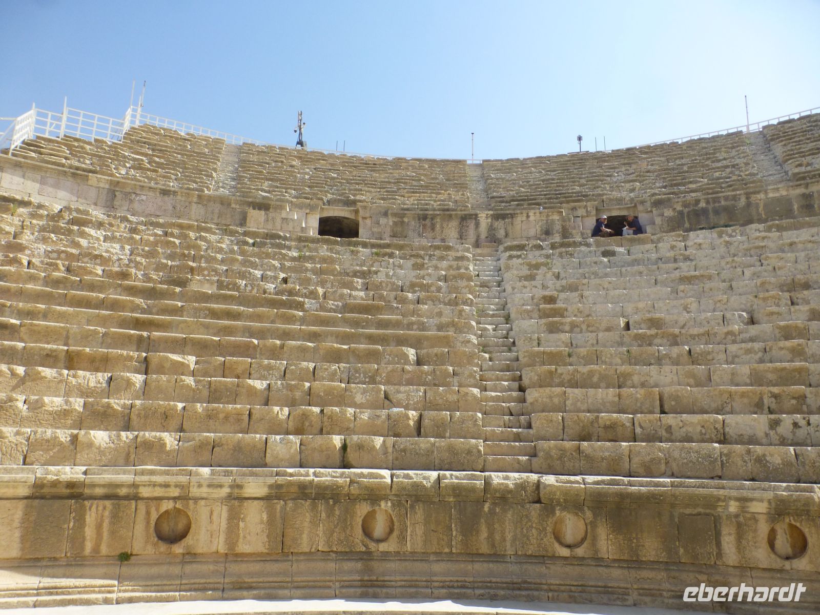 Das Südtheater ist das größte und älteste der drei Theater Jerashs.