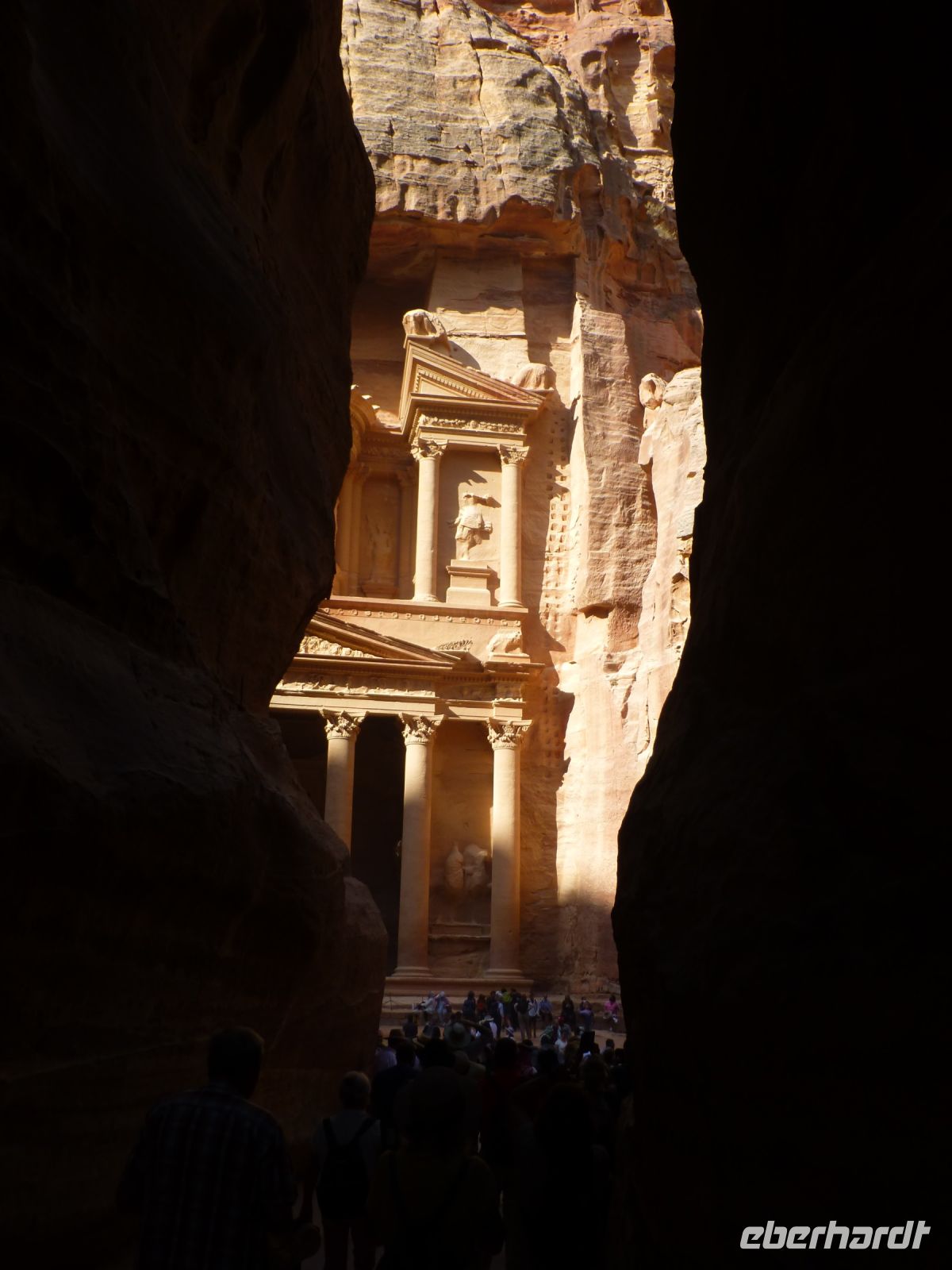 Das Schatzhaus im Morgenlicht, DAS Motiv Petras.
