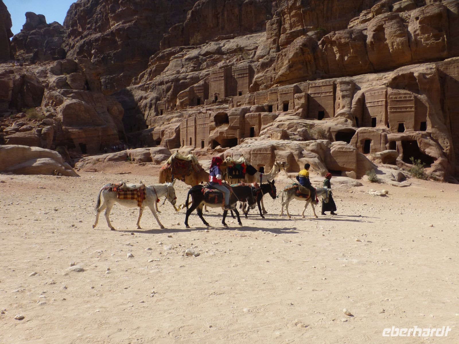 Auf der Suche nach müdegelaufenen Touristen.