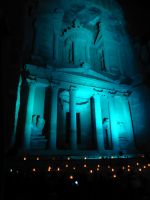 … das in Farbe getaucht ist.