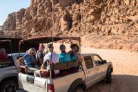 Jordanien, Jeeptour im Wadi Rum