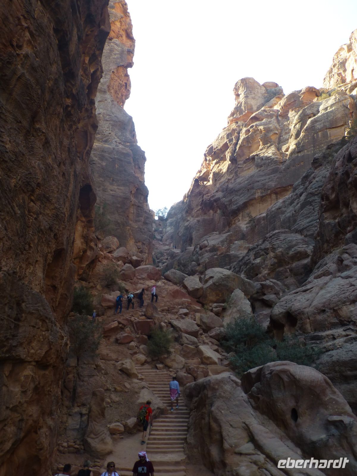 Hier geht es hoch und man kann sich auch nicht verlaufen. 