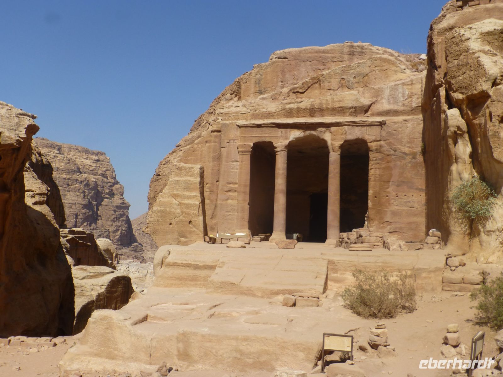 Der Gartentempel verfügt über eine Zisterne. Von hier aus wurde das Wasser verteilt. 