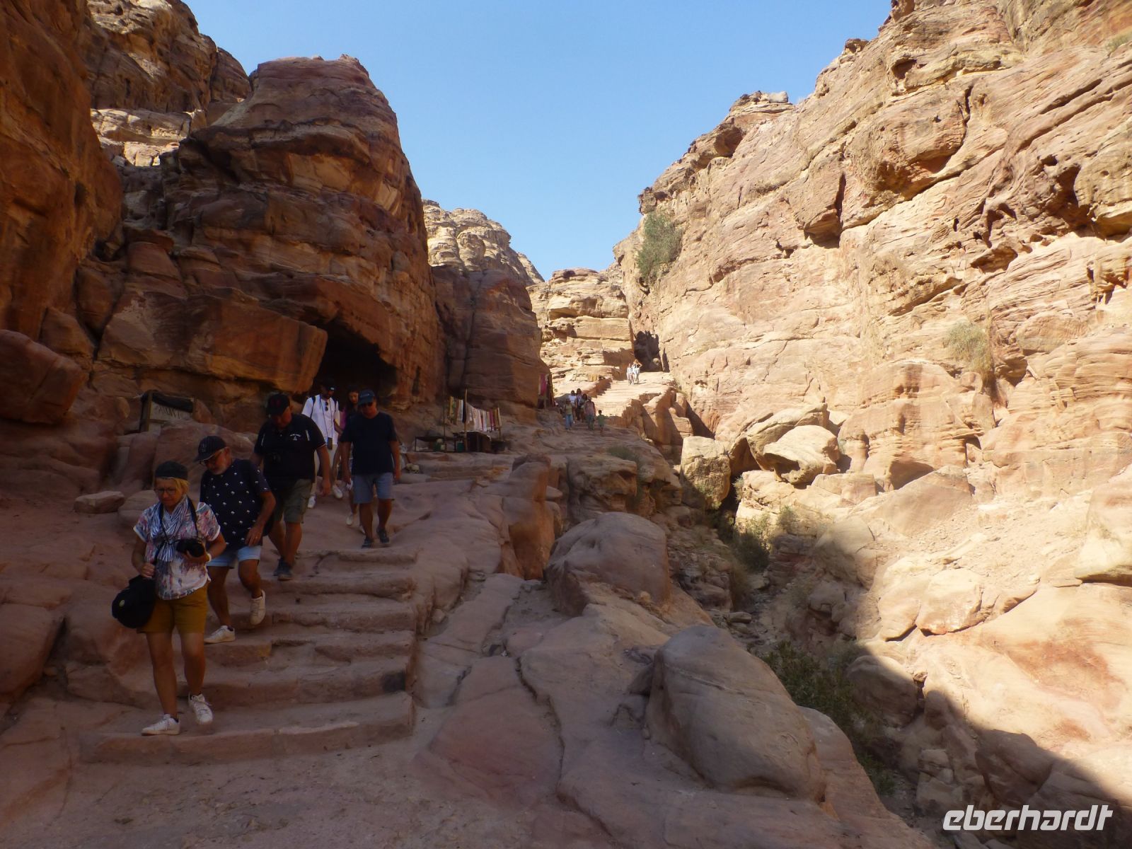 Über Treppen nur nach oben, das ist der Weg.