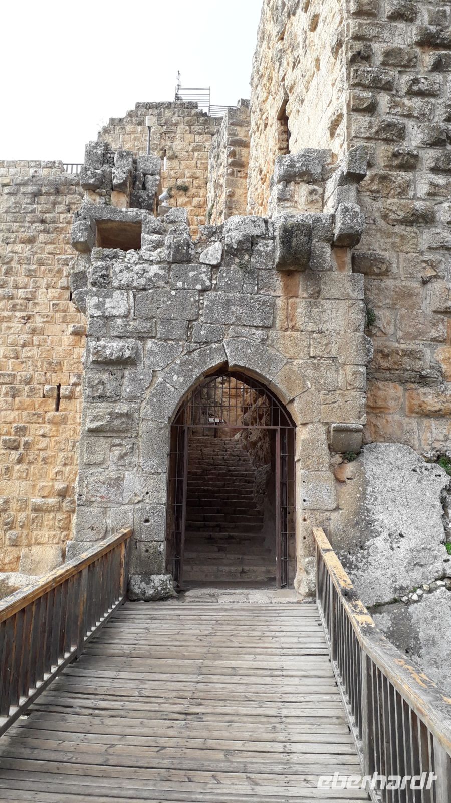 Die Brücke zur Festung