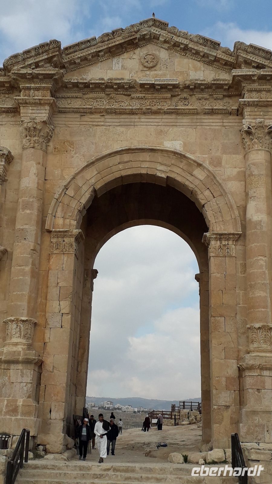 Der Hadriansbogen in Jerash